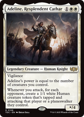 Adeline, Cátara Resplandecente / Adeline, Resplendent Cathar - Magic: The Gathering - MoxLand